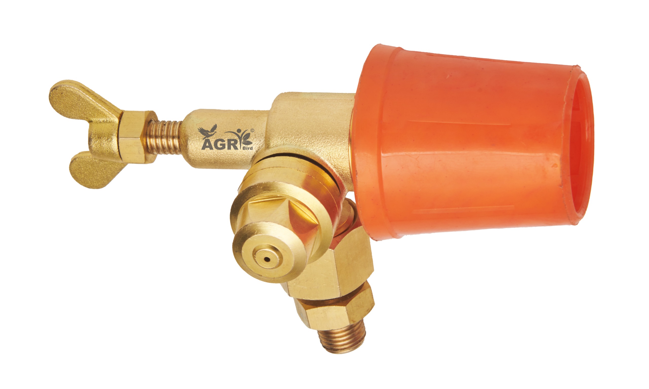 76mm Spray Gun Double Nozzle — knapsack spray gun | Agribird by Satyam Techworks (STPL)
