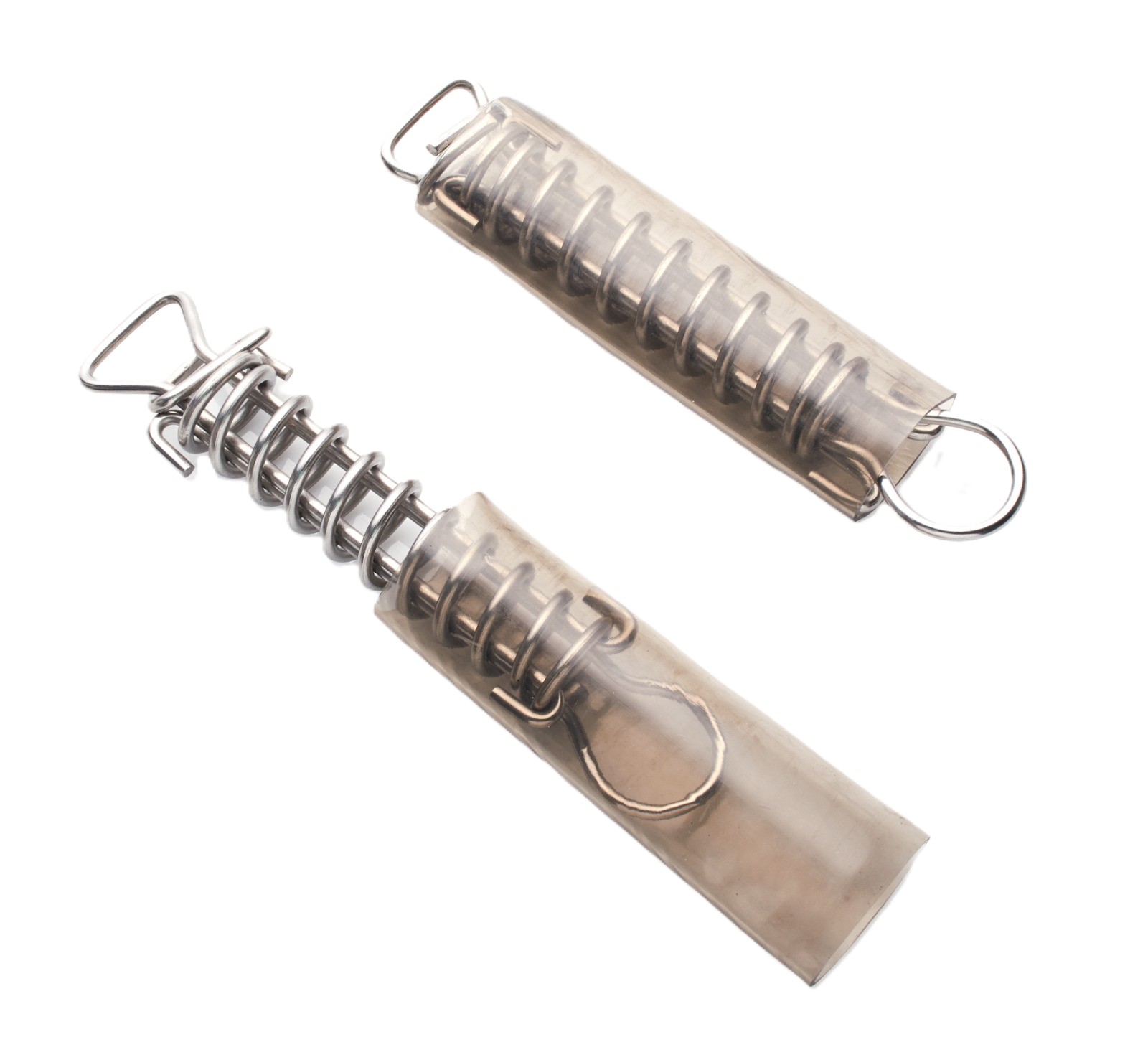 S.S. Spring with Vinyl Sleeve — SwimCares pool & deck hardware | Satyam Techworks brass manufacturing