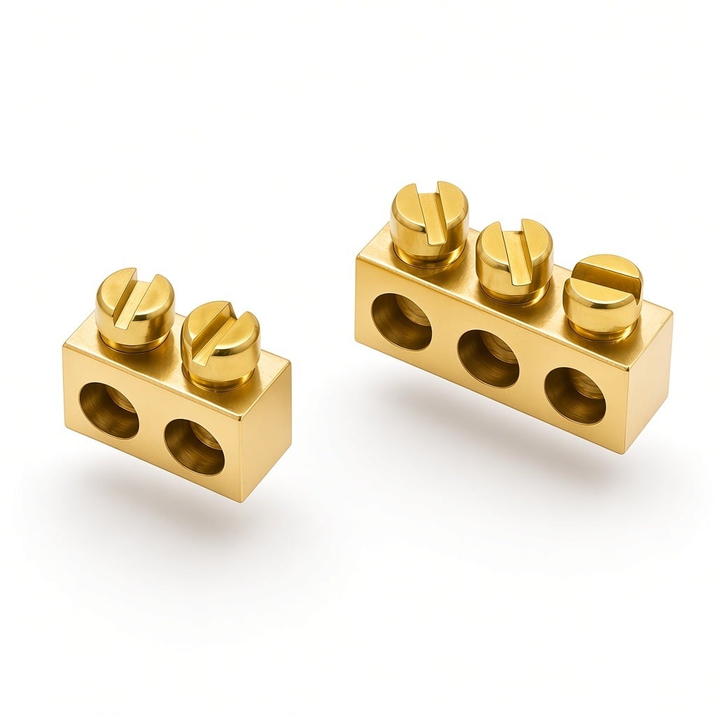2 to 4 Hole Copper Busbar