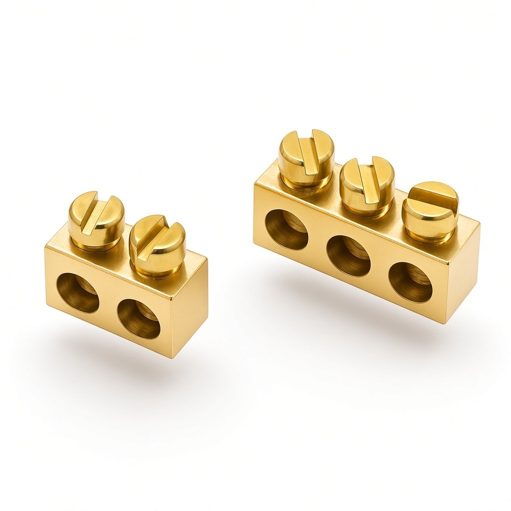 2 to 4 Hole Copper Busbar