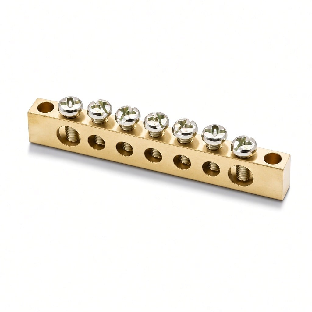 5 to 8 Hole Copper Busbar