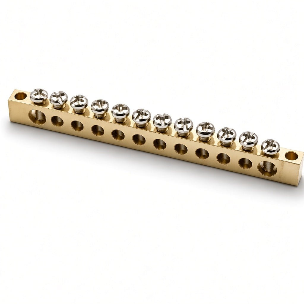 9 to 12 Hole Copper Busbar