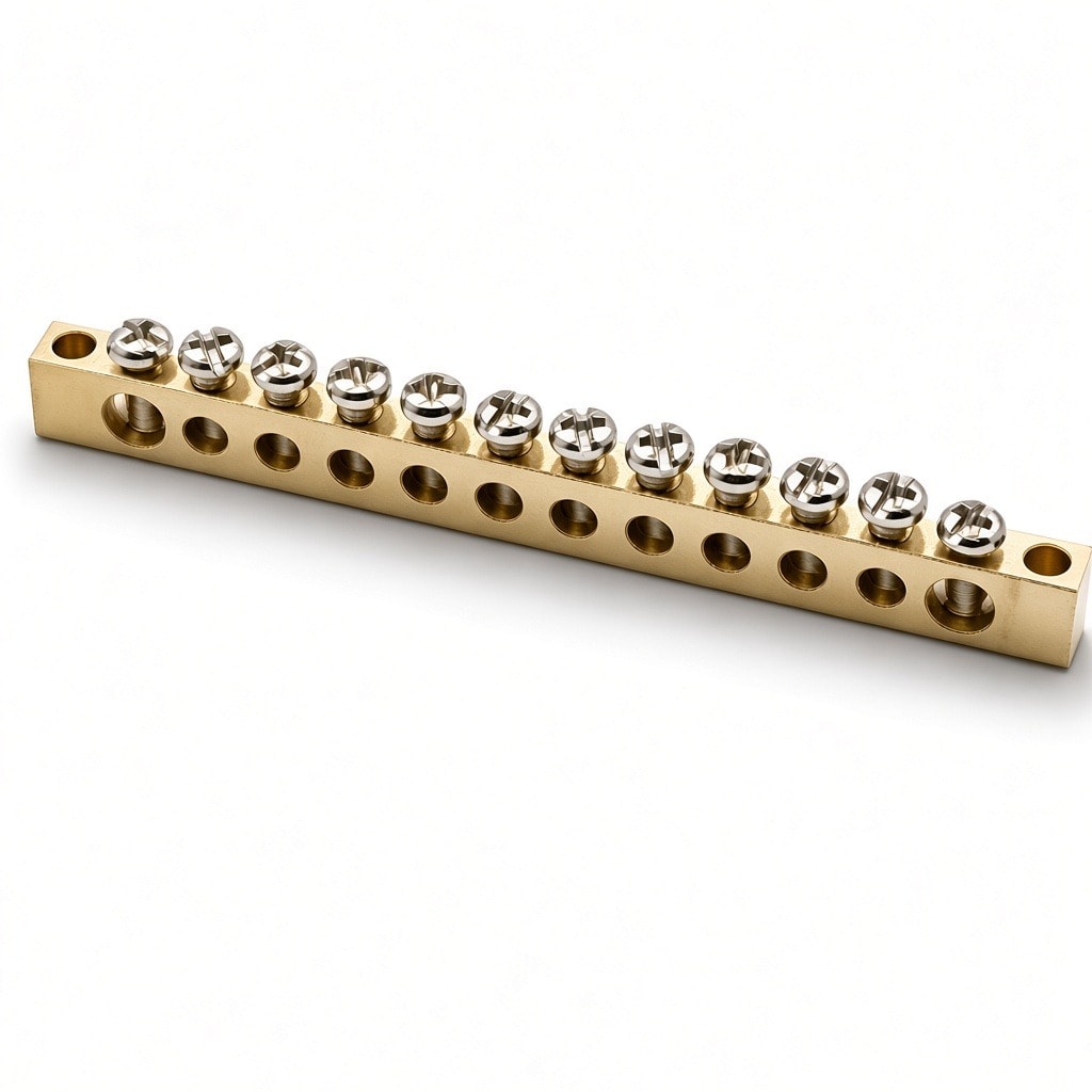 9 to 12 Hole Copper Busbar