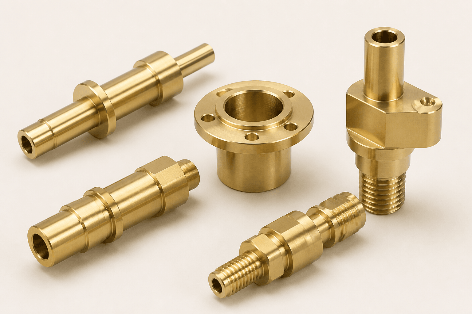 CNC Turned Brass Components
