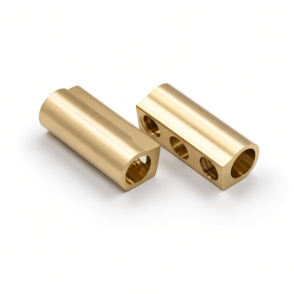 Short Round Copper Busbar