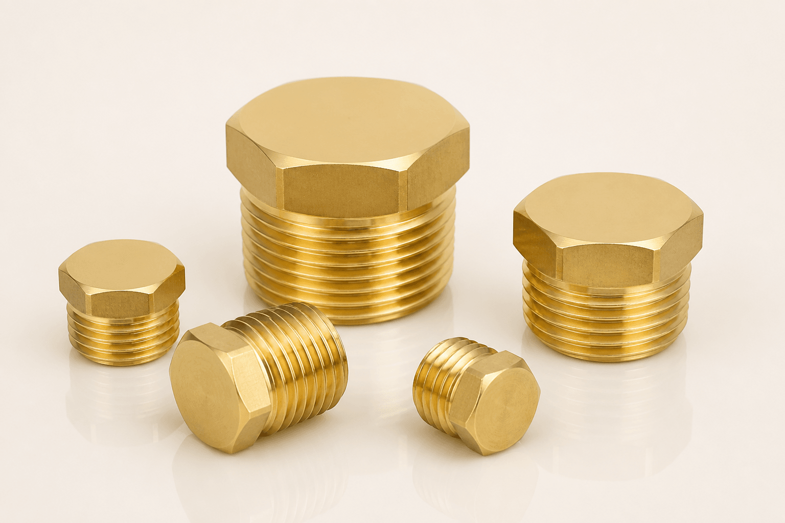 Brass Stop Plugs / Hex Plugs