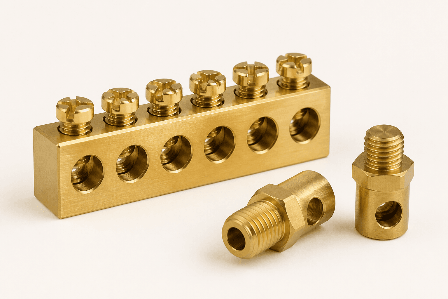 Brass Terminal Blocks & Terminal Bars