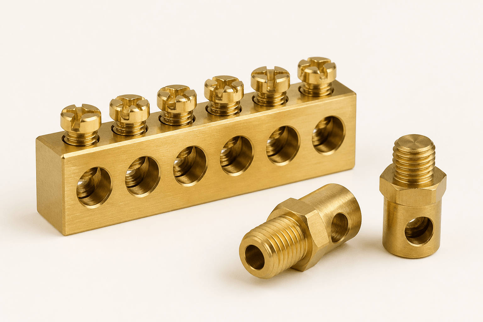 Brass Terminal Blocks & Terminal Bars